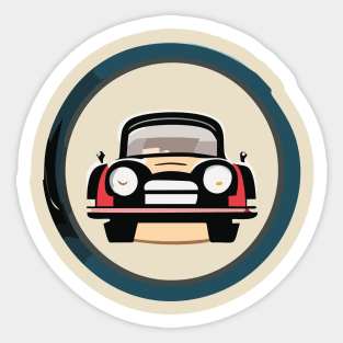 vintage car Sticker